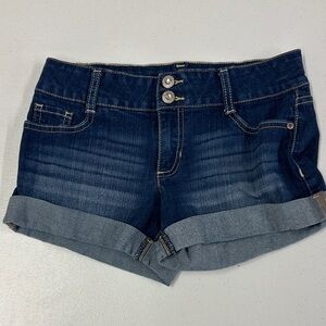 Jordache Dark Blue Jean Shorts for Women